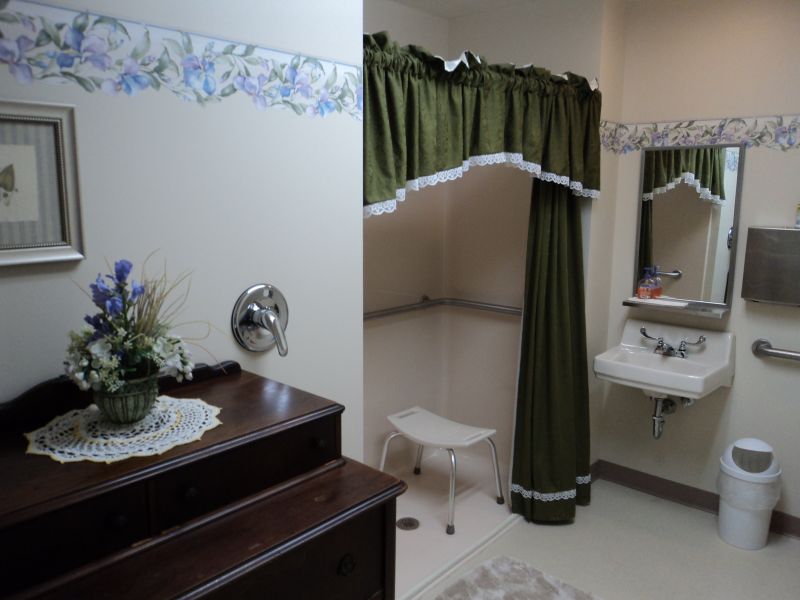 bathroom with shower