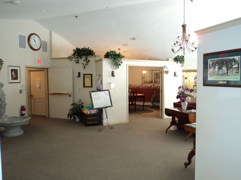 front entrance inside